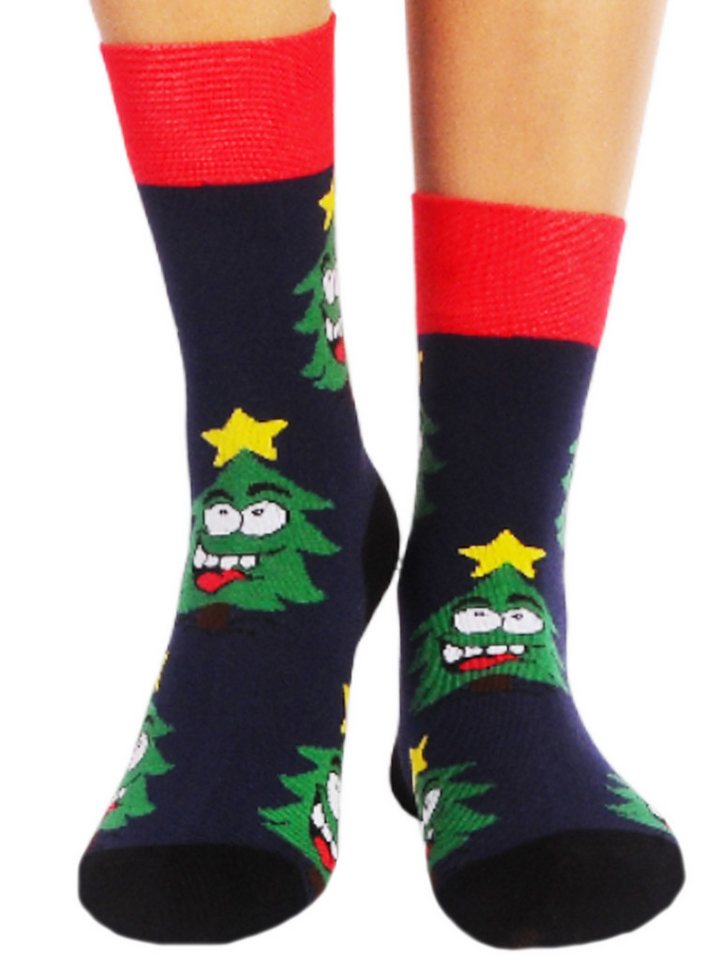Martinex Socken Weihnachssocken weihnachtlich socks Strümpfe unisex (für Kinder, Damen und Herren) 1 Paar,27 28 29 30 31 32 33 34 35 36 37 38 39 40 41 42 43 44 45 46 von Martinex