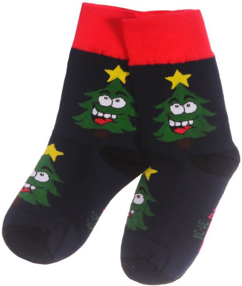Martinex Socken Weihnachtssocken Strümpfe für Damen Herren Kinder socks weihnachtlich elastisch, weich, 35 36 37 38 39 40 41 42 43 44 45 von Martinex