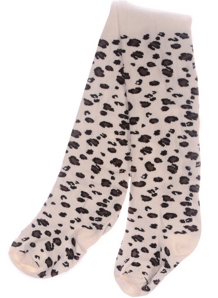 Martinex Strumpfhose Strumpfhosen für Babys und Kinder in Creme gemustert weich, elastisch Größe 92 98 104 110 116 122 128 134 von Martinex
