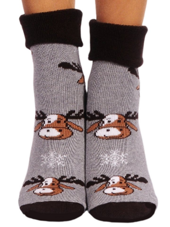 Martinex Thermosocken Socken Baby Kinder Weihnachten warme Weihnachtssocken Strümpfe socks mit Weihnachtsmuster, 32 33 34 35 36 37 38 39 40 41 von Martinex