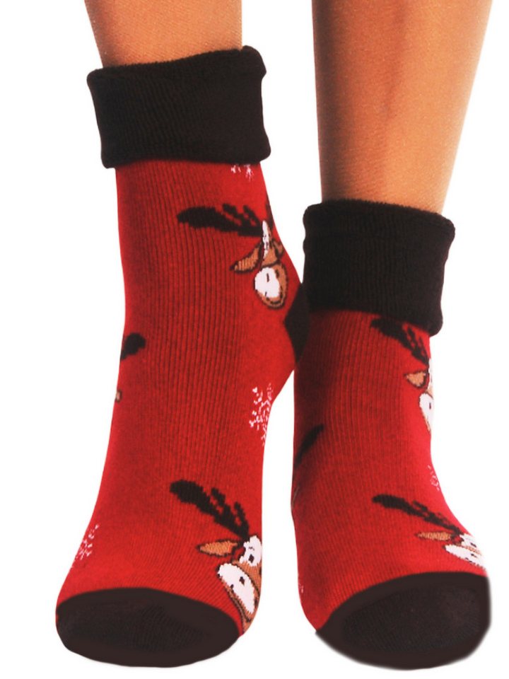 Martinex Thermosocken Socken Baby Kinder Weihnachten warme Weihnachtssocken Strümpfe socks mit Weihnachtsmuster, 32 33 34 35 36 37 38 39 40 41 von Martinex