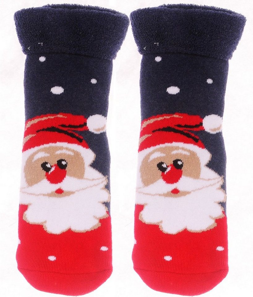 Martinex Thermosocken Socken Weihnachten warme Weihnachtssocken 35 38 39 42 weich, warm, weihnachtlich von Martinex