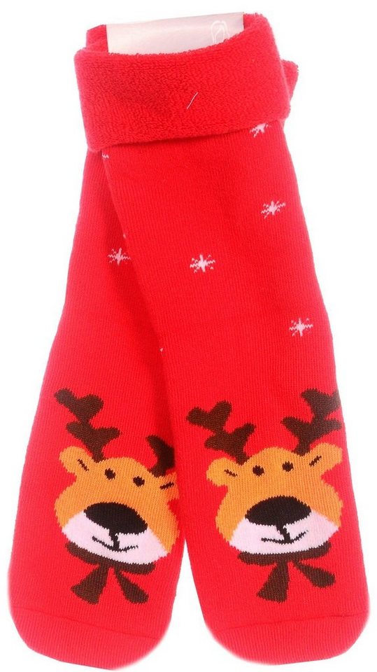 Martinex Thermosocken Socken für Kinder und Erwachsene warme Weihnachtssocken 39 42 von Martinex