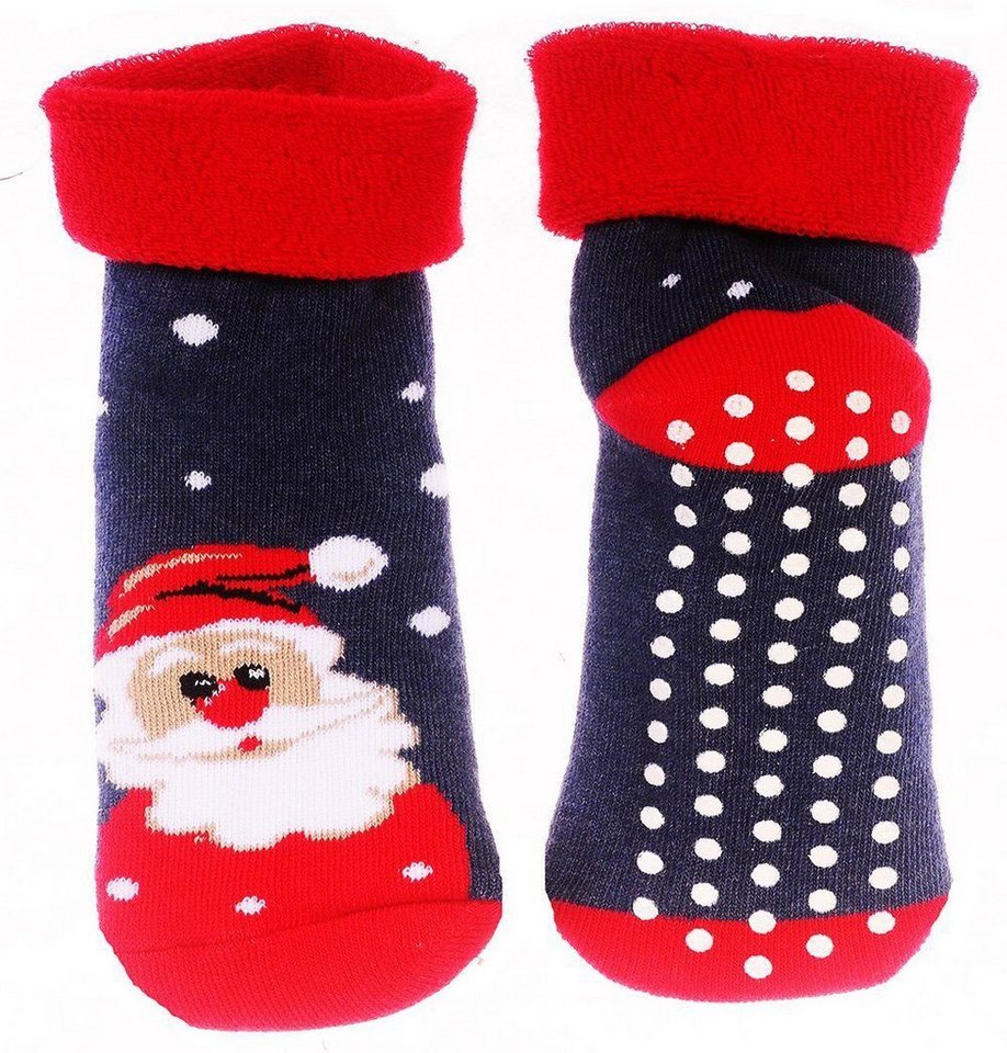 Martinex Thermosocken Thermosocken Socken Baby Kinder Haussocken Antirutschsocken weich, warm, penoppt 20 22 24 26 28 30 32 34 von Martinex