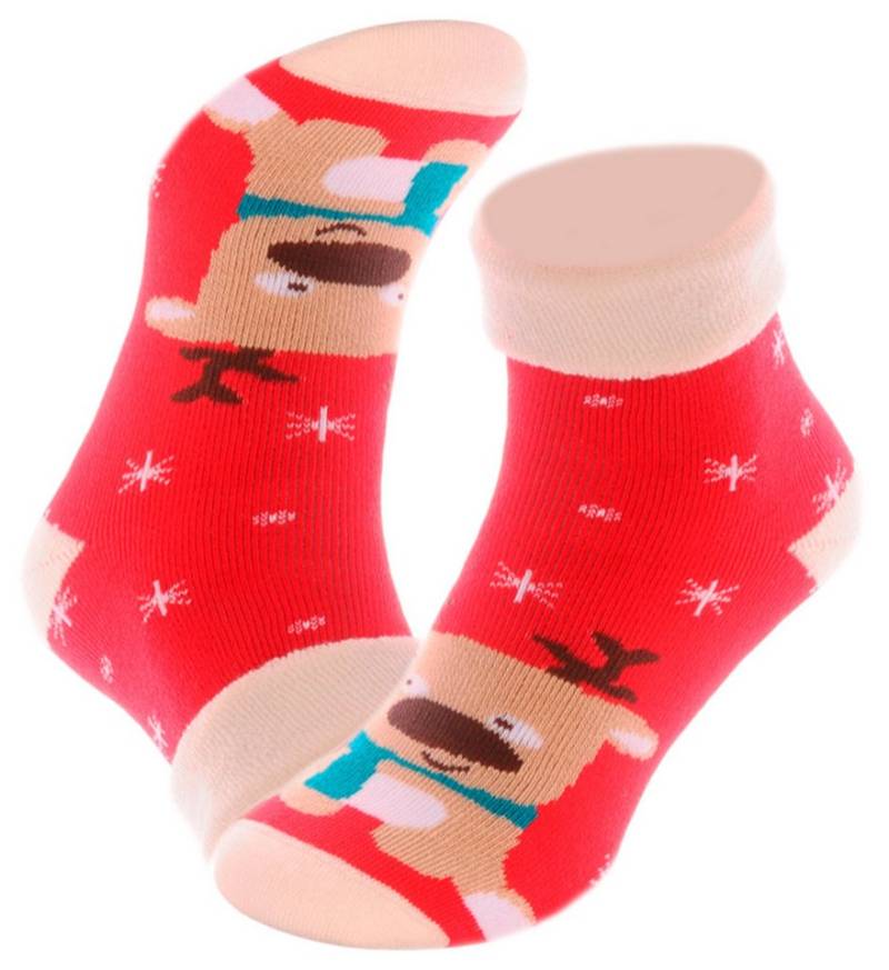 Martinex Thermosocken Thermosocken Socken Weihnachten warme Weihnachtssocken socks von Martinex