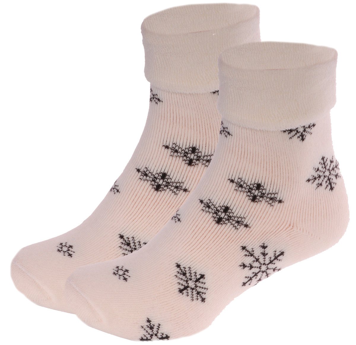 Martinex Thermosocken Weihnachtssocken aus weichem Frottee-Stoff mit Rentieren kuschelig weich, warm, weihnachtlich, 34 35 36 37 38 39 40 41 42 43 von Martinex