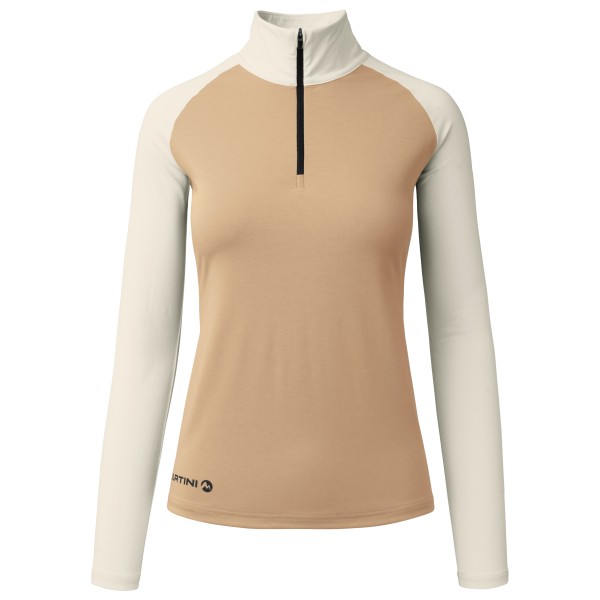 Martini - Women's Horizon Halfzip Shirt - Fleecepullover Gr L beige von Martini