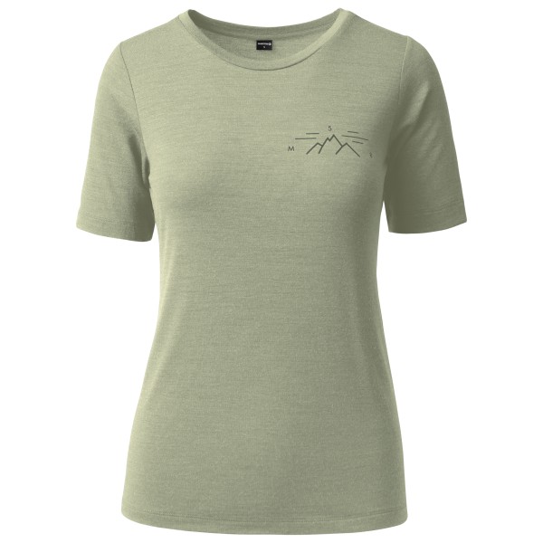 Martini - Women's Trektech Shirt - Merinoshirt Gr M oliv von Martini