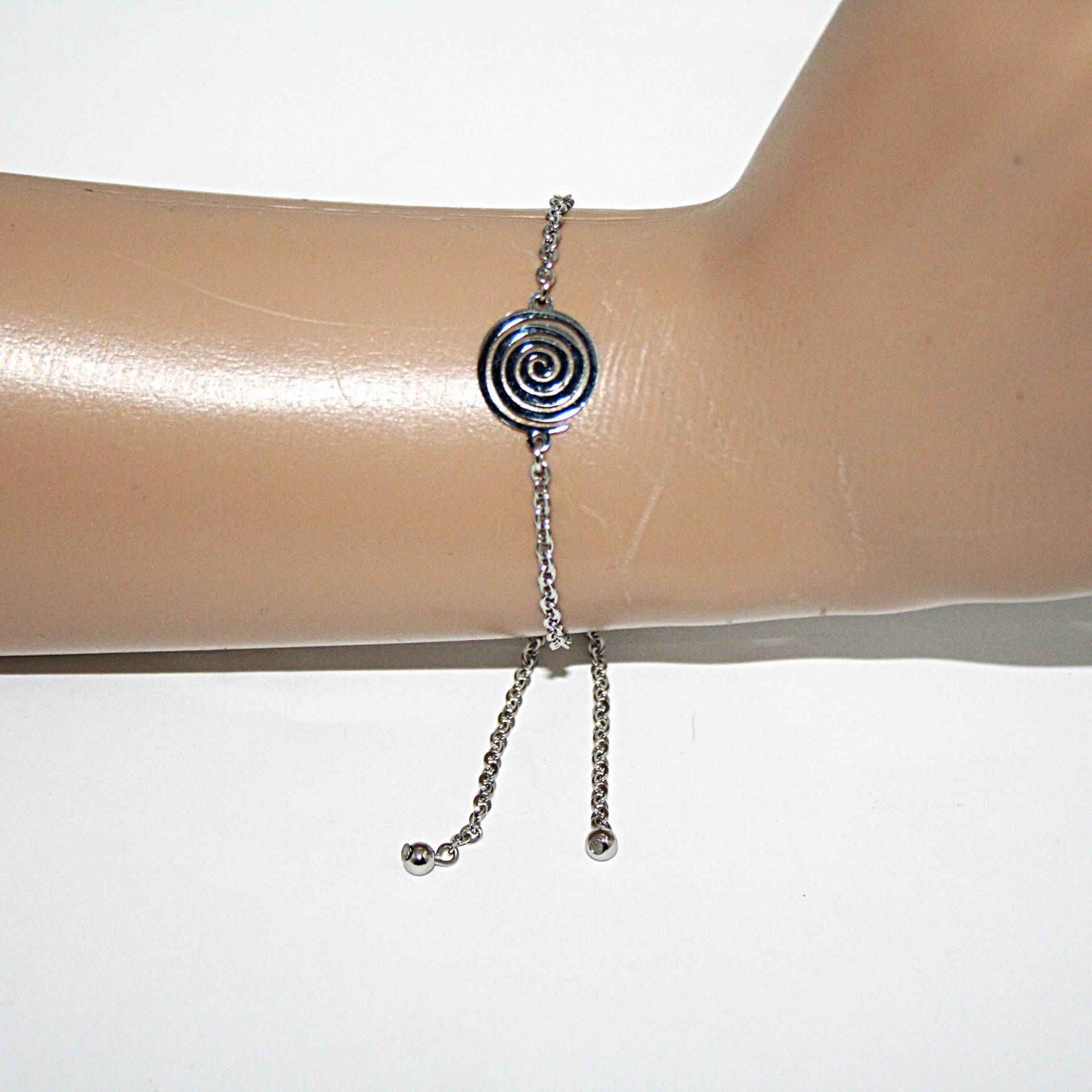 Armband Mit Spirale/Edelstahl Charm Damen Freundschaftsarmband Spiralen Armband Mit Spirale/Edelstahl Charm Damen Freundschaftsarmband Spiralen von MartuJewelry