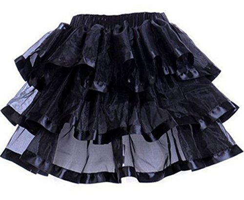 Martya Damen Gothic Moulin Rouge Ballett T¨¹t¨¹ Unterrock 3 Layers, 5 Farbe von Martya