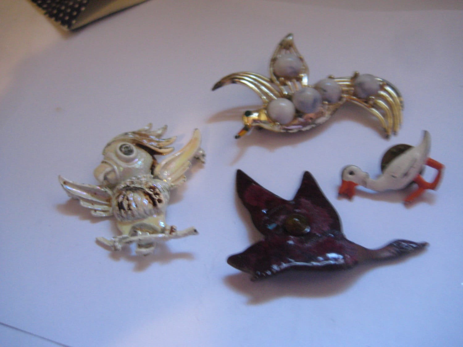 stifte Für Die Reparatur Wiederverwenden Upcycle Oder Einfach Tragen Kakadu Gans, Ente Und Fliegenden Vogel von MartysGems