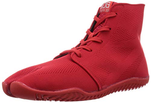 Marugo Jikatabi Schuhe Sports Jog Jogging Schuhe Zehentrenner Rot von Marugo