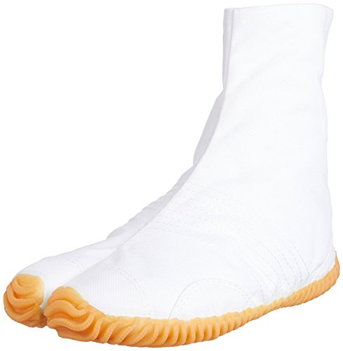 Marugo Tabi Boots Ninja Shoes Jikatabi (Outdoor tabi) MATSURI Jog 6 Size: 28.0 cm (US Size 10), Color: White von Marugo