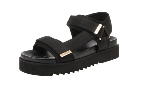 Maruti 66.1653.01-A00 Beau Textile - Damen Schuhe Sandaletten - Black, Größe:41 EU von Maruti