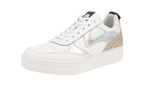 Maruti 66.1747.01-B7U Mave Leather - Damen Schuhe Sneaker - White - Silver, Größe:40 EU von Maruti