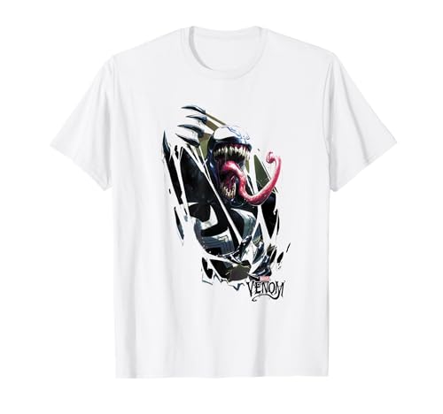 Spider-Man Venom Rip Through T-Shirt Spider-Man Venom Rip Through T-Shirt von Marvel Ultimate Spiderman