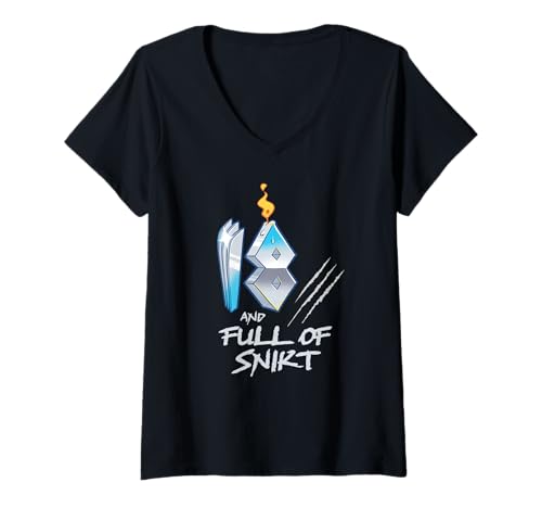 Damen Marvel Wolverine 18 and Full of Snikt 18th Birthday Party T-Shirt mit V-Ausschnitt Damen Marvel Wolverine 18 and Full of Snikt 18th Birthday Party T-Shirt mit V-Ausschnitt von Marvel