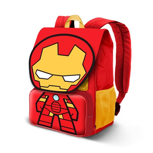 Marvel Iron Man Alloy-EXP Ausbaufähig Rucksack, Rot, 30 x 45 cm, Kapazität 28 L von Marvel