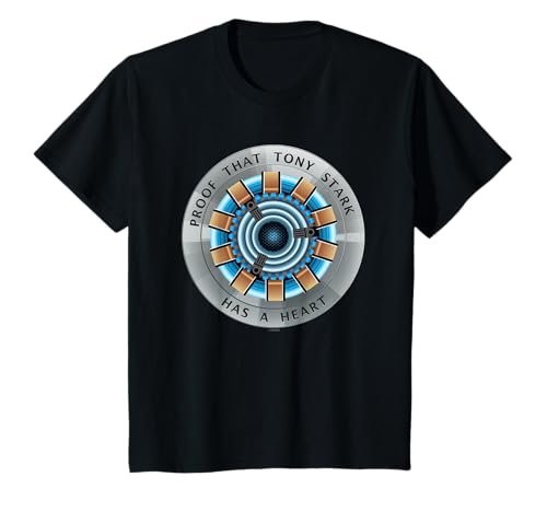 Kinder Avengers Endgame Tony Stark Heart T-Shirt von Marvel