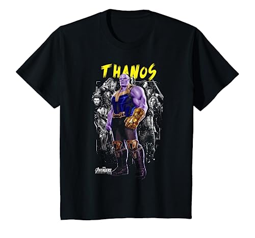 Kinder Marvel Avengers Infinity War Thanos Up Front Graphic T-Shirt T-Shirt von Marvel