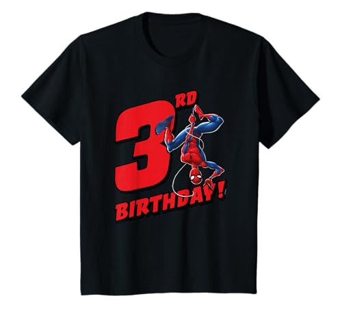 Kinder Marvel Spider-Man 3rd Birthday T-Shirt von Marvel