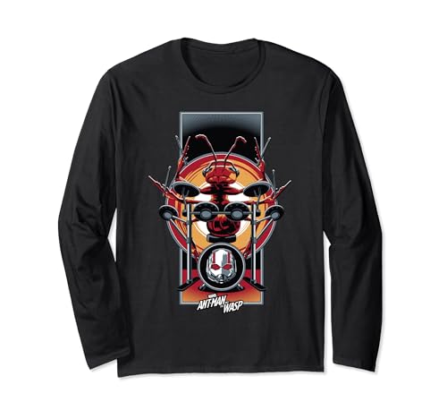 Marvel Ant-Man And The Wasp Ant Drummer Langarmshirt von Marvel