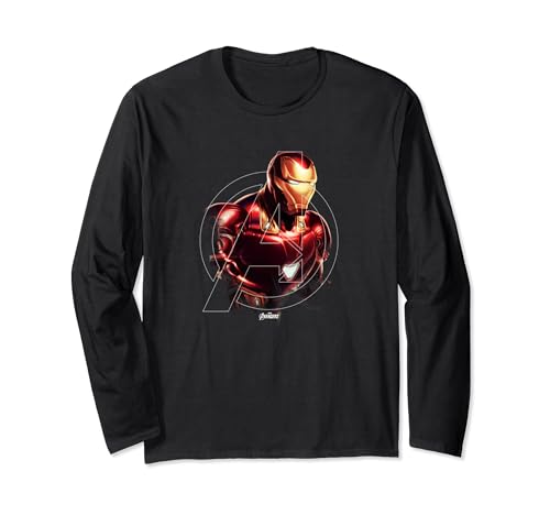 Marvel Avengers Endgame Iron Man Portrait Langarmshirt Marvel Avengers Endgame Iron Man Portrait Langarmshirt von Marvel