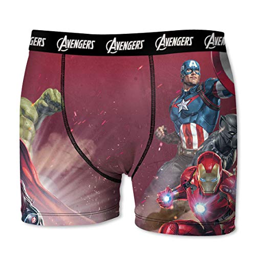 Marvel Avengers Herren Boxershort, 7X TOP Design's zur Auswahl Iron Man, Hulk, Thor, Captain America (All Avengers, XXL/8/54) von Marvel