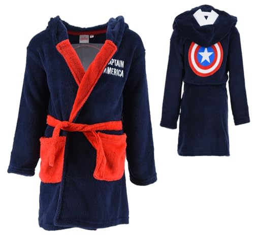 Marvel Avengers Jungen Bademantel (Blau,8 Jahre) von Marvel