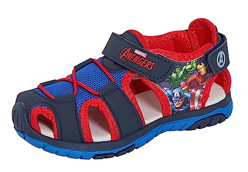 Marvel Avengers-Sandalen für Kinder, Jungen, geschlossene Zehen, Sportsandalen, offene Wanderschuhe von Marvel