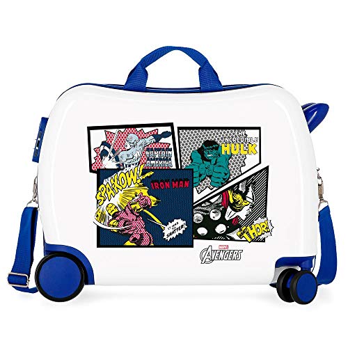 Marvel Avengers Sky Avengers Kinder-Koffer Mehrfarbig 50x38x20 cms Hartschalen ABS Kombinationsschloss 34L 2,1Kgs 4 Räder Handgepäck von Marvel