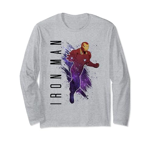 Marvel Avengers: Endgame Iron Man Galaxy Fill Langarmshirt von Marvel