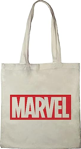 Marvel Bwmarcobb003 Tote Bag Uni, elfenbein, 38 X 42 CM, Utility von Marvel