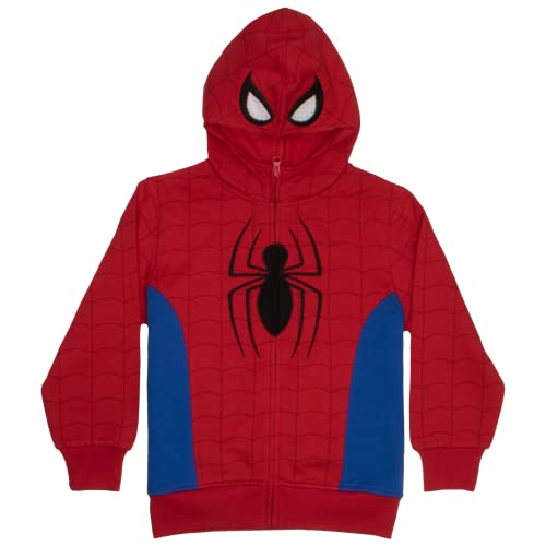 Marvel Comics Fleece-Kapuzenpullover für Kinder, Rot, 10-12 von Marvel