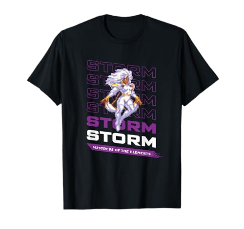 Marvel Cosmic Invasion Game Storm X-Men Retro Pixel Graphics T-Shirt von Marvel