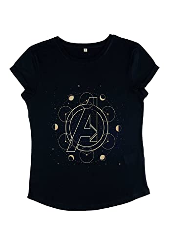 Marvel Avengers - Astrological Avengers Women's Rolled-sleeve Navy blue L von Marvel