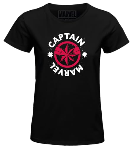 Marvel Damen womavlsts005 T-Shirt, Schwarz, XXL Marvel Damen womavlsts005 T-Shirt, Schwarz, XXL von Marvel