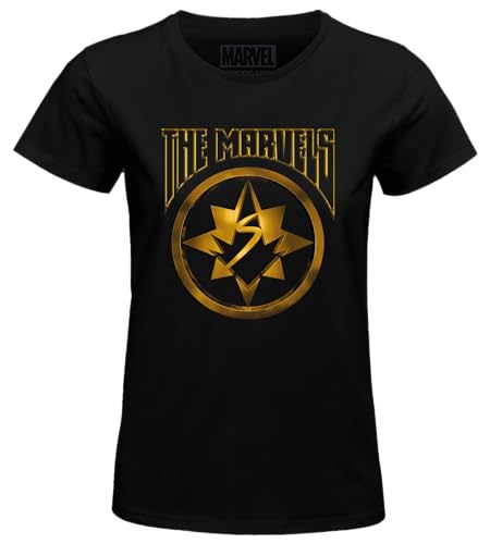 Marvel Damen womavlsts008 T-Shirt, Schwarz, M von Marvel