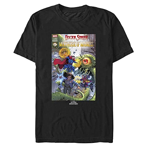Marvel Doctor Strange in the Multiverse of Madness - Modern Comic Cover Unisex Crew neck Black L von Marvel