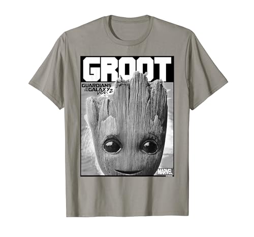 Marvel Guardians Vol. 2 Baby Groot Close-Up T-Shirt C2 T-Shirt von Marvel