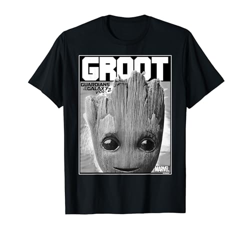 Marvel Guardians Vol. 2 Baby Groot Close-Up T-Shirt von Marvel