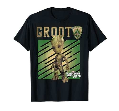 Marvel Guardians Vol. 2 Baby Groot Shield T-Shirt von Marvel