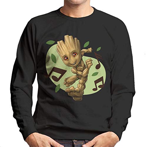 Marvel Guardians of The Galaxy Groot Musical Clefs Men's Sweatshirt von Marvel