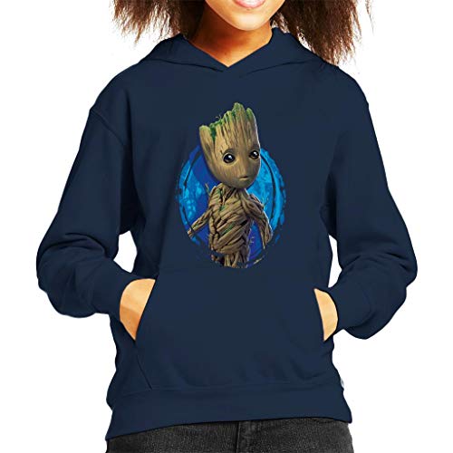 Marvel Guardians of The Galaxy Vol 2 Groot In Awe Kid's Hooded Sweatshirt von Marvel