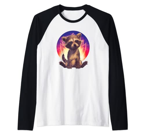 Marvel Guardians of the Galaxy Volume 3 Baby Rocket Raccoon Raglan von Marvel