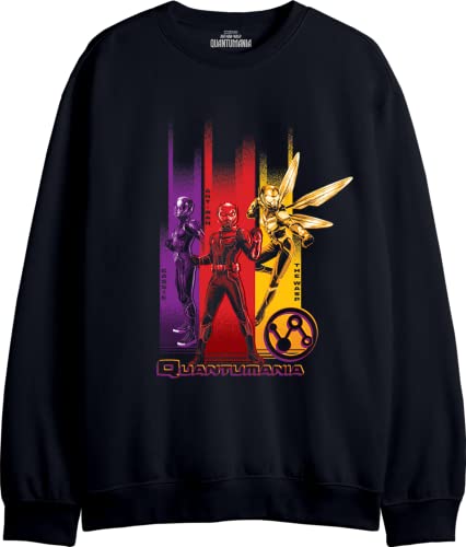 Marvel Herren Meantmmsw011 Sweatshirt, Schwarz, L von Marvel