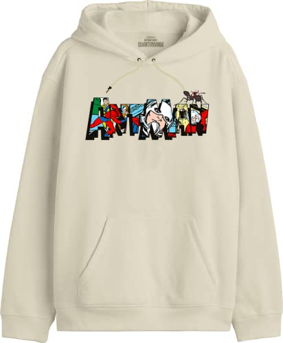 Marvel Herren Meantmmsw019 Kapuzenpullover, Natur, L von Marvel