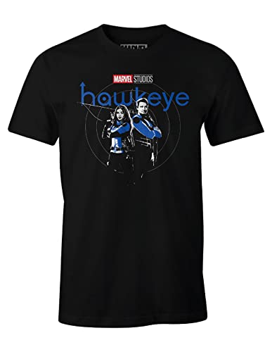 Marvel Herren Mehawkets007 T-Shirt, Schwarz, S von Marvel