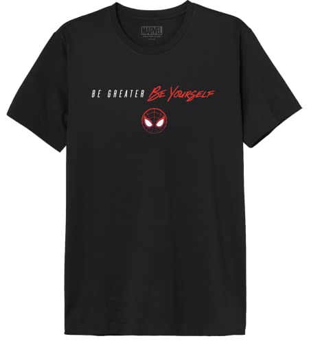 Marvel Herren Memagagts007 T-Shirt, Schwarz, XXL von Marvel
