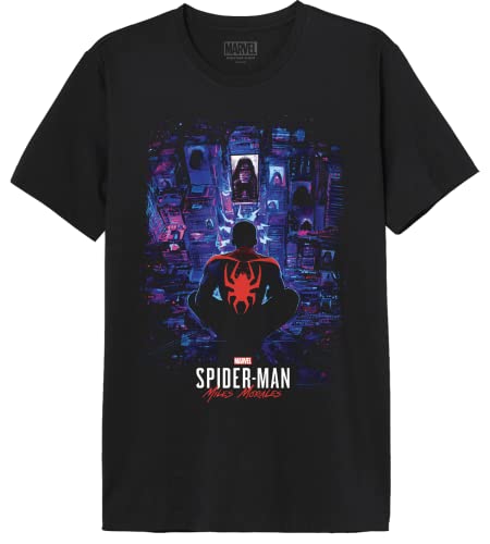 Marvel Herren Memagagts008 T-Shirt, Schwarz, M von Marvel